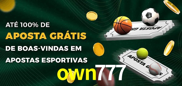 own777 Ate 100% de Aposta Gratis
